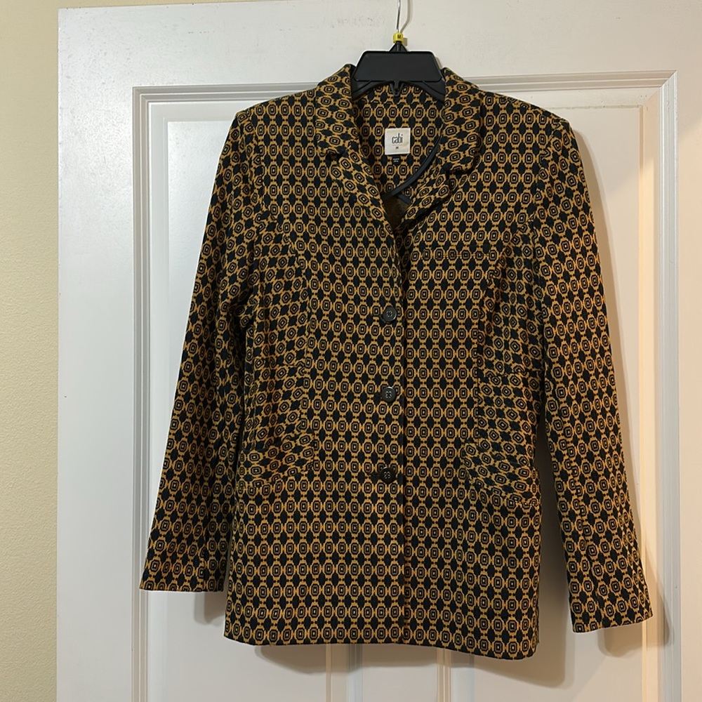 CAbi Multicolor Patterned Blazer - image 3